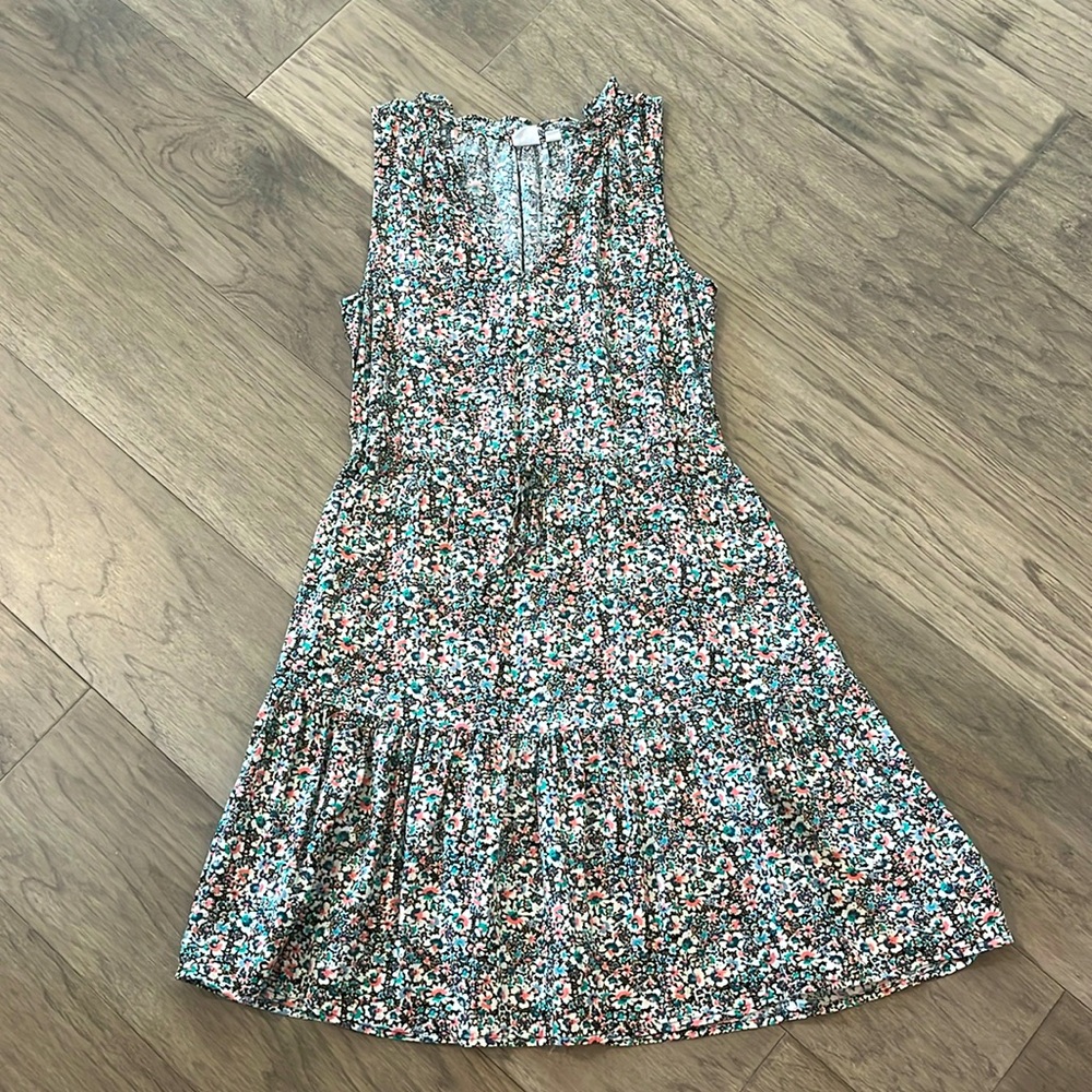 GAP Sleeveless Mini Dress Sz XS Floral Print
